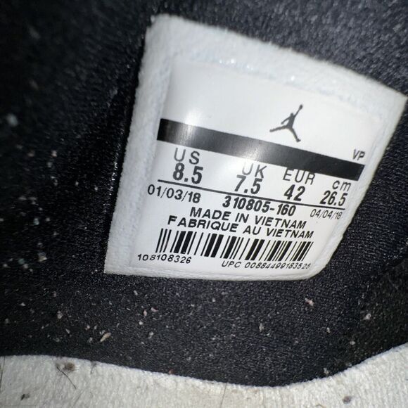 Air Jordan‎ Retro 10 Westbrook Class Of 2006 Men 8.5 main image 4